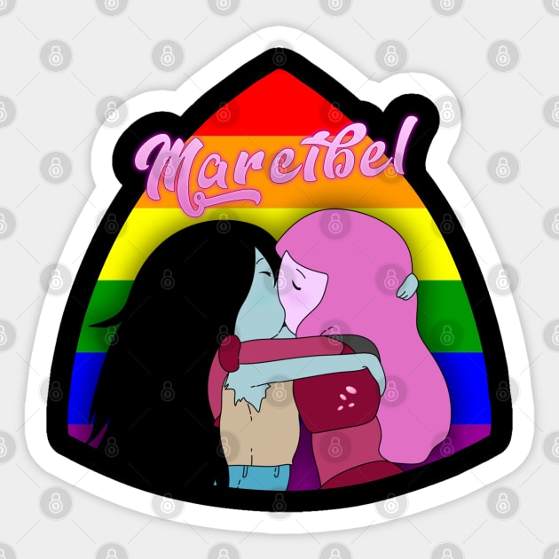 Marcibel LGBT Sticker by Elixin